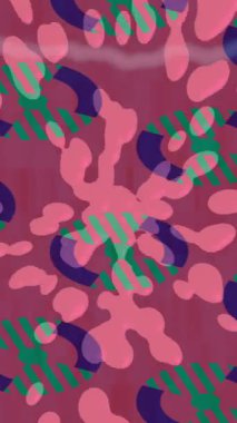 Dijital doku yüzey tasarım biçimi ile modern video animasyonu için gelişmiş hareket grafikleri