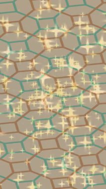 Benzersiz dijital animasyon tarzı grafikleri olan yaratıcı ortam tasarımı için yenilikçi hareket dokusu