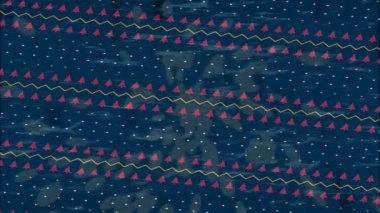 Benzersiz hareket grafikleri tasarım sanatına sahip yaratıcı film üretimi için özet bir arkaplan