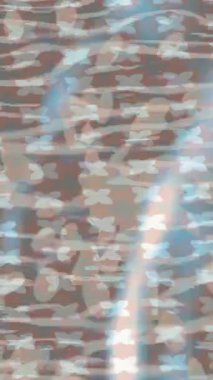 Lüks hareket projeleri için soyut tasarım stili animasyonu olan üst düzey dijital doku