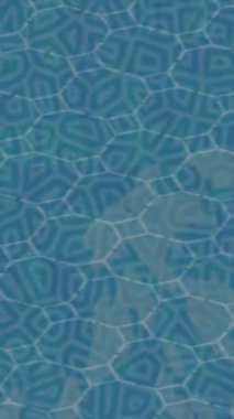 Benzersiz video giriş tasarımı projeleri için detaylı yüzey kalıbı film animasyon stili grafik girişi