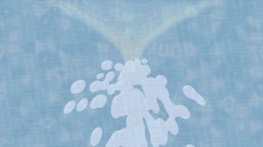 Dijital doku yüzey tasarım biçimi ile modern video animasyonu için gelişmiş hareket grafikleri