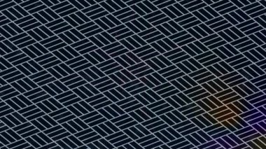 Benzersiz video giriş tasarımı projeleri için detaylı yüzey kalıbı film animasyon stili grafik girişi