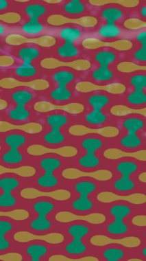 Organik desenli yüzey giriş stili video film sanatı ile soyut arkaplan tasarımı