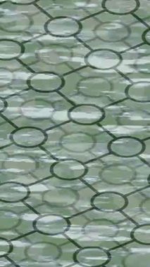 Organik desenli yüzey giriş stili video film sanatı ile soyut arkaplan tasarımı