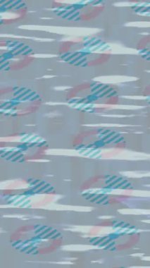 Estetik doku arkaplan tasarımı renkli hareket grafikleri ile moda film giriş profosyoneli