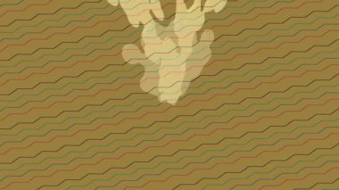 Soyut hareket desenli fütüristik video üretimi için dinamik dijital arkaplan