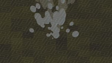 Yaratıcı video düzenleme film arkaplan tasarımı için minimalist organik hareket grafikleri