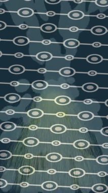 Organik desenli yüzey giriş stili video film sanatı ile soyut arkaplan tasarımı