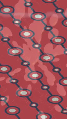 Dijital doku yüzey tasarım biçimi ile modern video animasyonu için gelişmiş hareket grafikleri