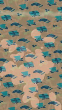 Modern medya üretimi için fütüristik dijital soyut doku sinematik tarz hareketli grafik ögesi