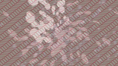 Benzersiz dijital animasyon tarzı grafikleri olan yaratıcı ortam tasarımı için yenilikçi hareket dokusu