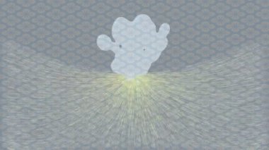 Modern medya üretimi için fütüristik dijital soyut doku sinematik tarz hareketli grafik ögesi