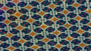 Dijital doku yüzey tasarım biçimi ile modern video animasyonu için gelişmiş hareket grafikleri