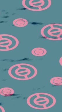 Dijital doku yüzey tasarım biçimi ile modern video animasyonu için gelişmiş hareket grafikleri