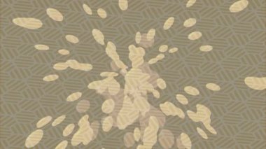 Benzersiz hareket dokusu tasarım sanatı ile profesyonel video düzenleme için modern soyut grafikler