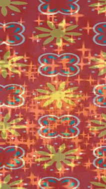 Dijital doku yüzey tasarım biçimi ile modern video animasyonu için gelişmiş hareket grafikleri