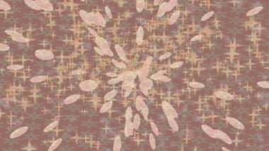 Benzersiz hareket grafikleri tasarım sanatına sahip yaratıcı film üretimi için özet bir arkaplan