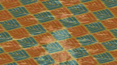 Soyut hareket desenli fütüristik video üretimi için dinamik dijital arkaplan