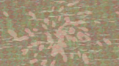 Benzersiz dijital animasyon tarzı grafikleri olan yaratıcı ortam tasarımı için yenilikçi hareket dokusu