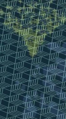 Dijital doku yüzey tasarım biçimi ile modern video animasyonu için gelişmiş hareket grafikleri