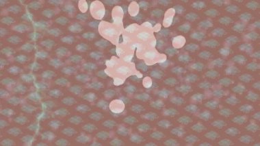 Profesyonel video projeleri sanat tarzı için organik hareketli arkaplan tasarımı