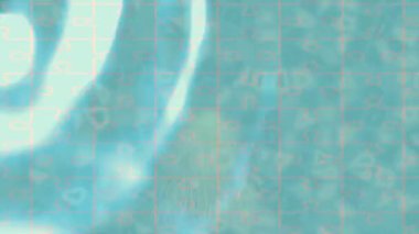 Benzersiz hareket grafikleri tasarım sanatına sahip yaratıcı film üretimi için özet bir arkaplan