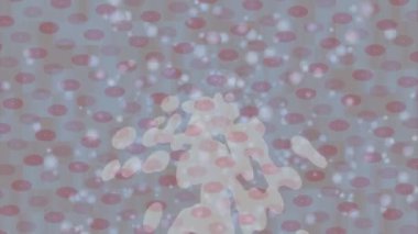 Organik desenli yüzey giriş stili video film sanatı ile soyut arkaplan tasarımı