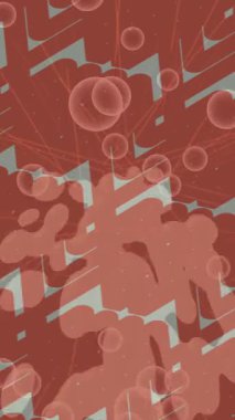 Benzersiz hareket grafikleri tasarım sanatına sahip yaratıcı film üretimi için özet bir arkaplan