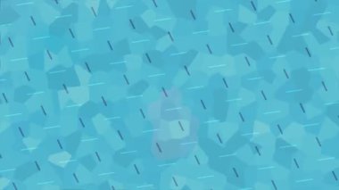 Benzersiz video giriş tasarımı projeleri için detaylı yüzey kalıbı film animasyon stili grafik girişi