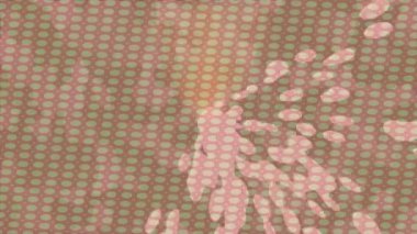 Dijital doku yüzey tasarım biçimi ile modern video animasyonu için gelişmiş hareket grafikleri