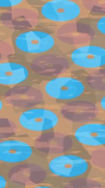 Yaratıcı video düzenleme film arkaplan tasarımı için minimalist organik hareket grafikleri