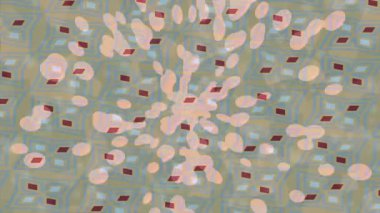 Benzersiz dijital animasyon tarzı grafikleri olan yaratıcı ortam tasarımı için yenilikçi hareket dokusu