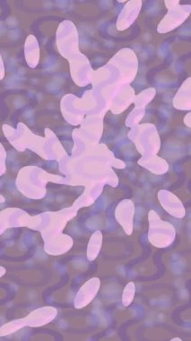 Benzersiz dijital animasyon tarzı grafikleri olan yaratıcı ortam tasarımı için yenilikçi hareket dokusu