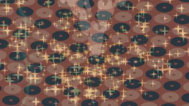 Soyut hareket desenli fütüristik video üretimi için dinamik dijital arkaplan