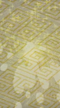 Benzersiz video giriş tasarımı projeleri için detaylı yüzey kalıbı film animasyon stili grafik girişi