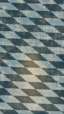 Organik desenli yüzey giriş stili video film sanatı ile soyut arkaplan tasarımı