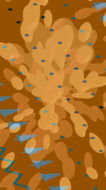 Benzersiz hareket grafikleri tasarım sanatına sahip yaratıcı film üretimi için özet bir arkaplan