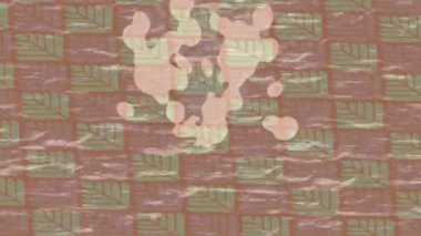 Estetik doku arkaplan tasarımı renkli hareket grafikleri ile moda film giriş profosyoneli