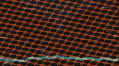 Benzersiz dijital animasyon tarzı grafikleri olan yaratıcı ortam tasarımı için yenilikçi hareket dokusu