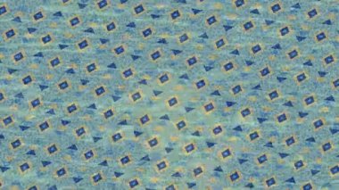 Dijital doku yüzey tasarım biçimi ile modern video animasyonu için gelişmiş hareket grafikleri