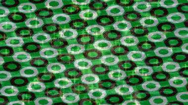 Soyut hareket desenli fütüristik video üretimi için dinamik dijital arkaplan