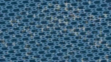 Benzersiz dijital hareket grafiklerine sahip yaratıcı sinematik projeler için yumuşak animasyon yüzeyi