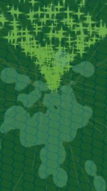 Yaratıcı video düzenleme film arkaplan tasarımı için minimalist organik hareket grafikleri