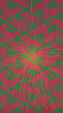 Lüks hareket projeleri için soyut tasarım stili animasyonu olan üst düzey dijital doku