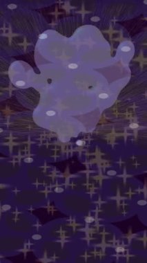 Yaratıcı video düzenleme film arkaplan tasarımı için minimalist organik hareket grafikleri