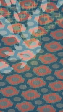 Yaratıcı video düzenleme film arkaplan tasarımı için minimalist organik hareket grafikleri