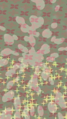 Benzersiz dijital animasyon tarzı grafikleri olan yaratıcı ortam tasarımı için yenilikçi hareket dokusu