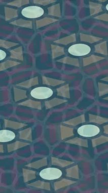 Lüks hareket projeleri için soyut tasarım stili animasyonu olan üst düzey dijital doku