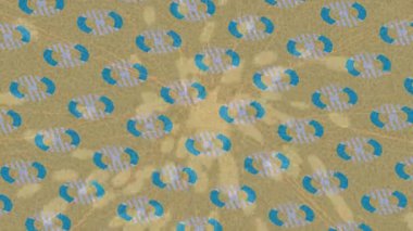 Benzersiz video giriş tasarımı projeleri için detaylı yüzey kalıbı film animasyon stili grafik girişi